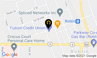 Piston Ring Roblin in Roblin map