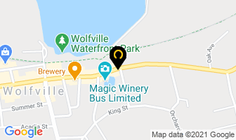 Pita Boys in Wolfville map