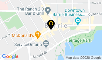 Pita Pit in Barrie map