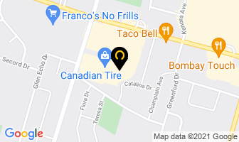Pita Pit in Hamilton map
