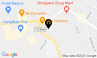 Pita Pit in Bracebridge map