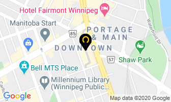 Pitblado Law in Winnipeg map