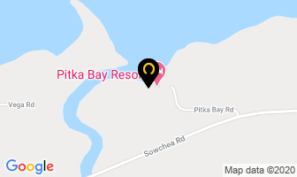 Pitka Bay Resort in Bulkley-nechako C map