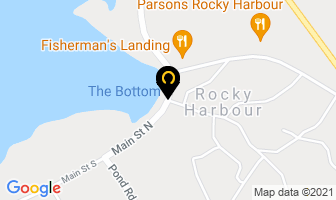 Pittman Motors in Rocky Harbour map