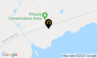 Pittock Conservation Area in Woodstock map