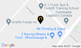 Pittsburgh Steel Group in Mississauga map