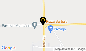 Pizza Barbas in Saint-lin-laurentides map