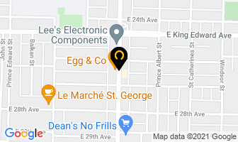 Pizza Carano Restaurant Corp in Vancouver map