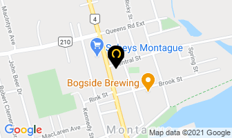 Pizza Delight in Montague map