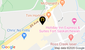 Pizza Hut in Fort Saskatchewan map