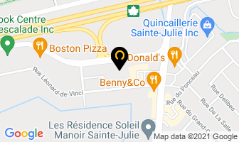 Pizza Hut in Sainte-Julie map
