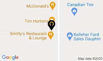 Pizza Hut in Dauphin map
