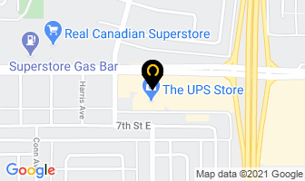 Pizza Hut in Saskatoon map