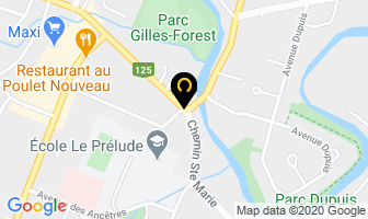 Pizza Max Express in Mascouche map