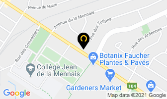Pizza Modena in Thetford Mines map