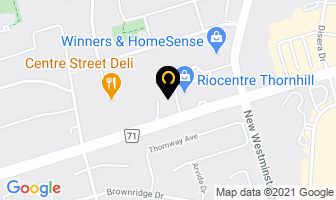 Pizza Nova in Vaughan map