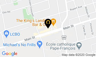 Pizza Nova in Whitchurch-stouffville map