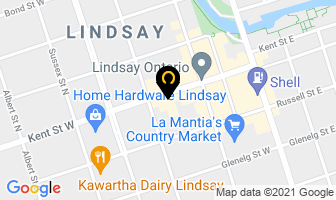 Pizza Pizza in Lindsay map