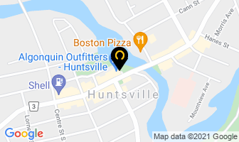 Pizza Pizza in Huntsville map