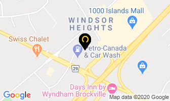 Pizza Pizza in Brockville map