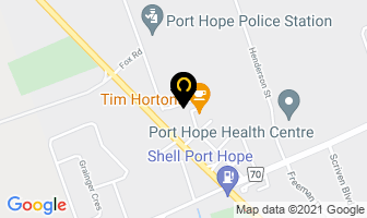 Pizza Pizza in Port Hope map