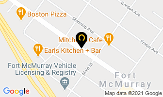 Pizza Prince in Fort McMurray map