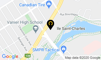 Pizza Royale in Ville de Québec map
