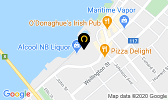 Pizza Shack in Miramichi map