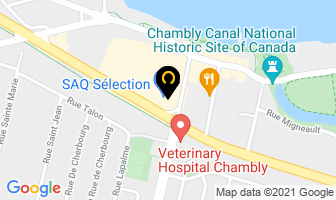 Pizzaland Et Petit Poulet in Chambly map