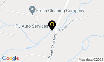 Pj Auto Services in Division No. 1, Subd. B map