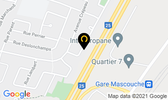 Pjinformatique in Mascouche map