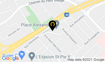 Place Alexandra in Ville de Québec map