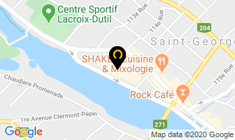 Place Centre Ville in Saint-Georges map