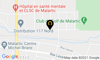 Place Des Argousiers in Malartic map