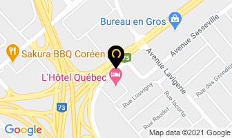 Placement Jkl in Ville de Québec map