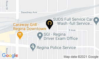 Plainsmen Automotive Ltd in Regina map
