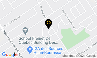 Planchers Denis Dionne Inc in Ville de Québec map