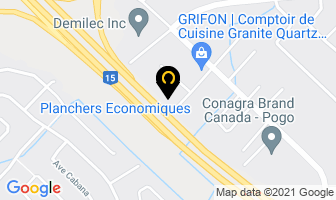 Planchers Economiques in Repentigny map