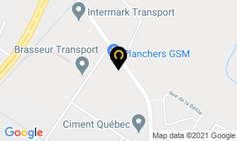 Planchers Gsm in Thetford Mines map