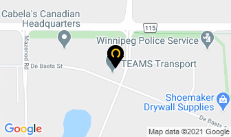Planet Clean in Winnipeg map