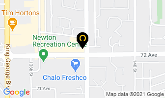 Planet India Restaurant in Surrey map