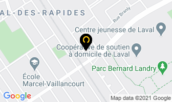 Planiselect Inc in Beauharnois map