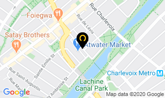 Plantation Inc in Montreal map
