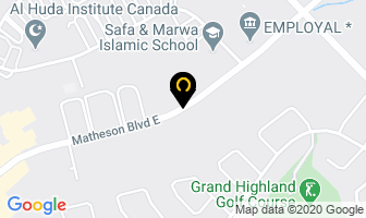 Plastic Packaging & Components Ltd in Mississauga map