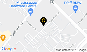 Plasticair Inc in Mississauga map