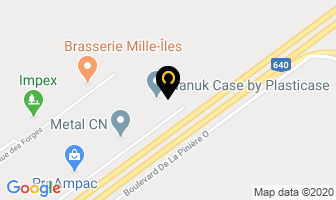 Plasticase Inc in Terrace map