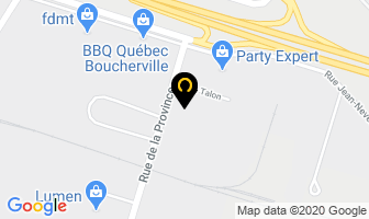 Plastiques Milsi Inc in Longueuil map