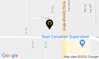Platinum Athletic Club in Surrey map