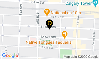 Platinum Grover Int Inc in Calgary map