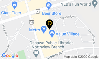 Platinumm City Ltd in Oshawa map
